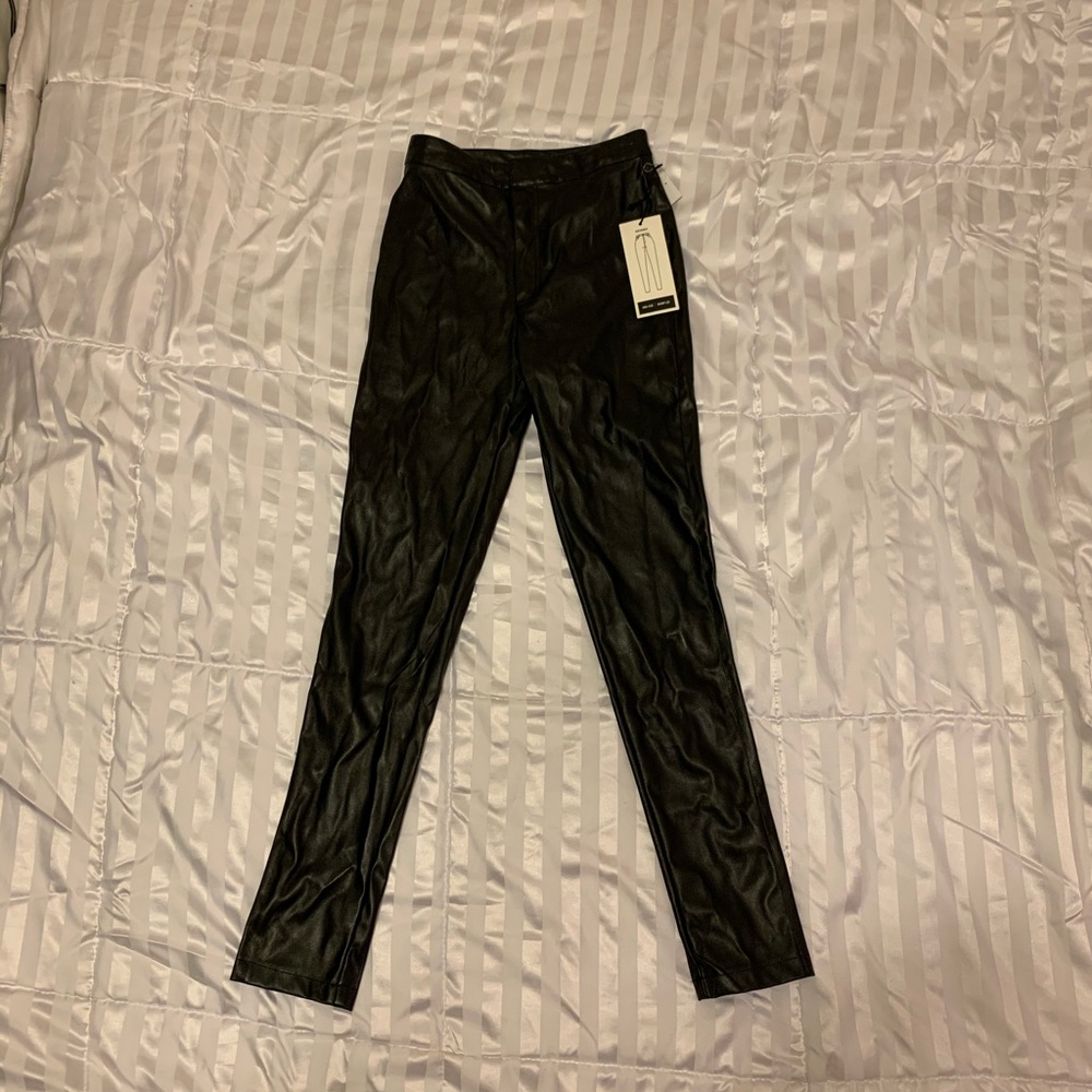 Leather Skinny Jeans